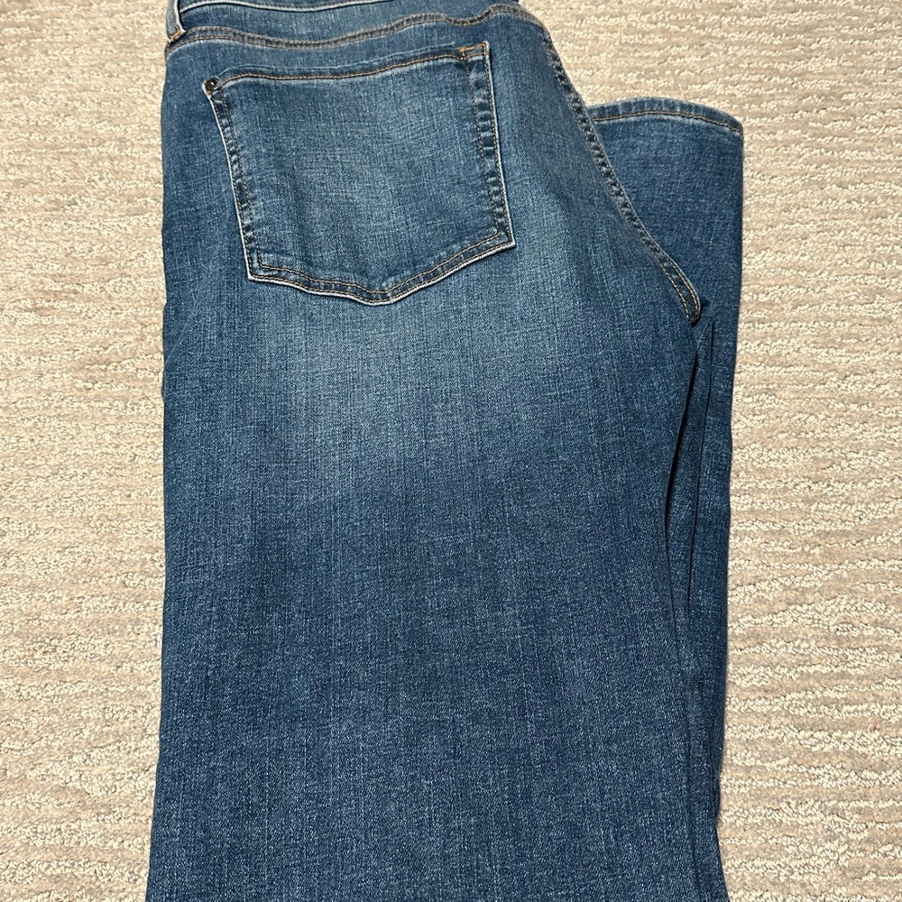 7 For All Mankind Dark Blue Denim Jeans